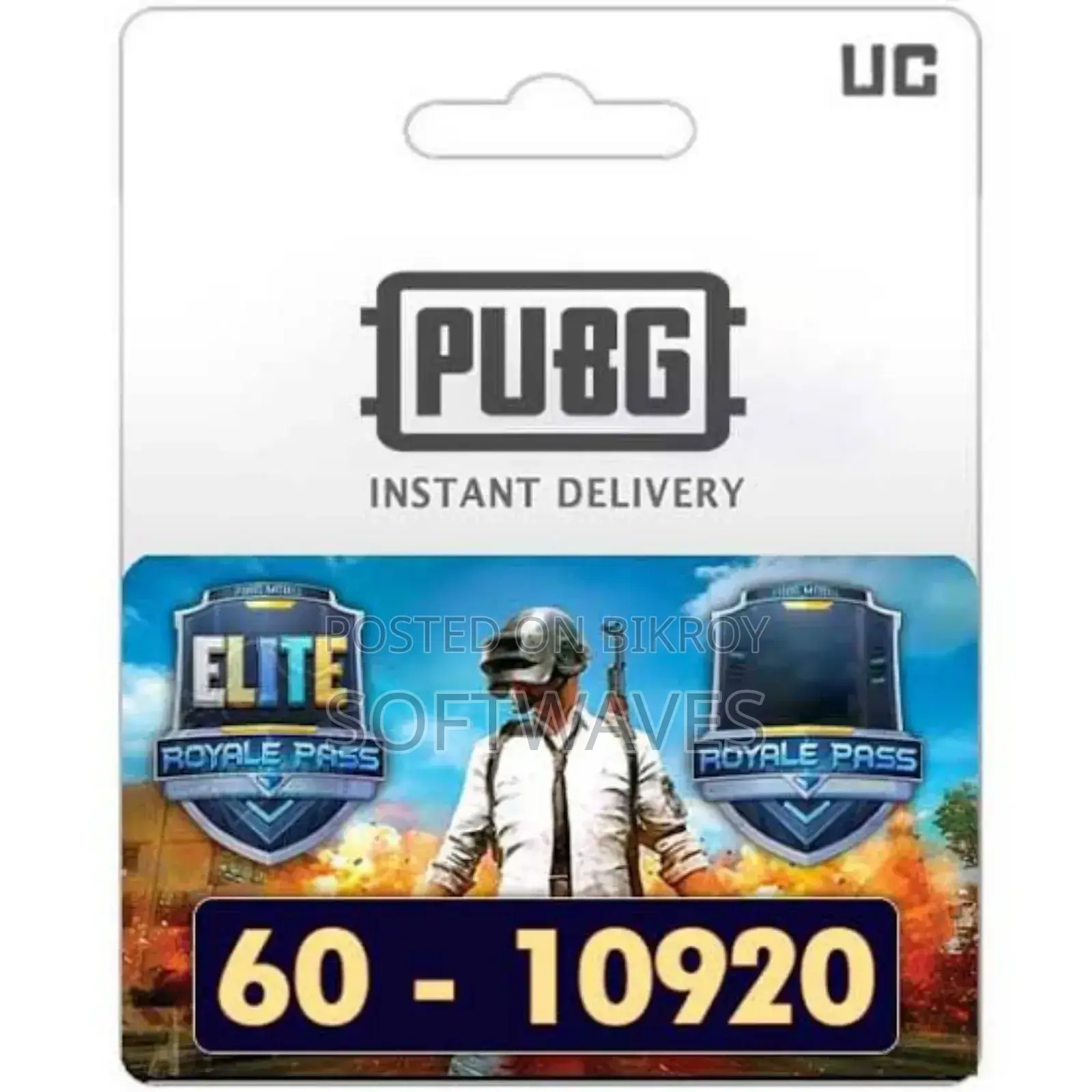 PUBG UC TOP UP (Play Unknown Battle Ground)