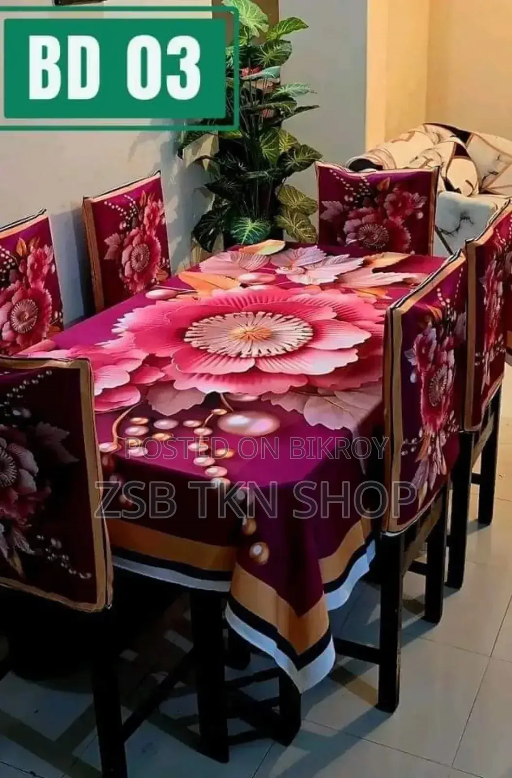 Dining Table Cover Set