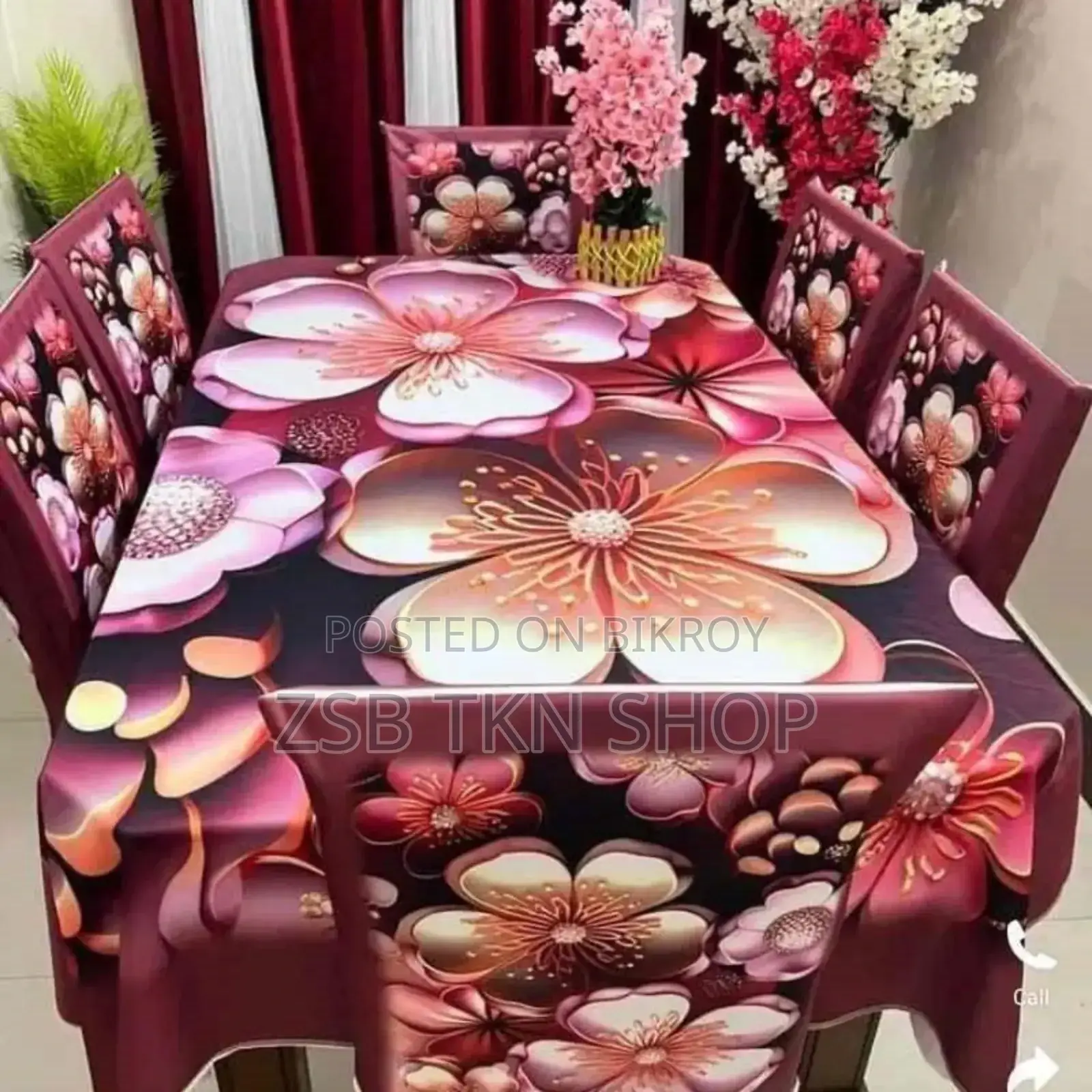 Dining Table Cover Set