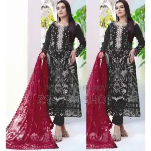 Embroidery Sequence Weightless Georgette Kameez