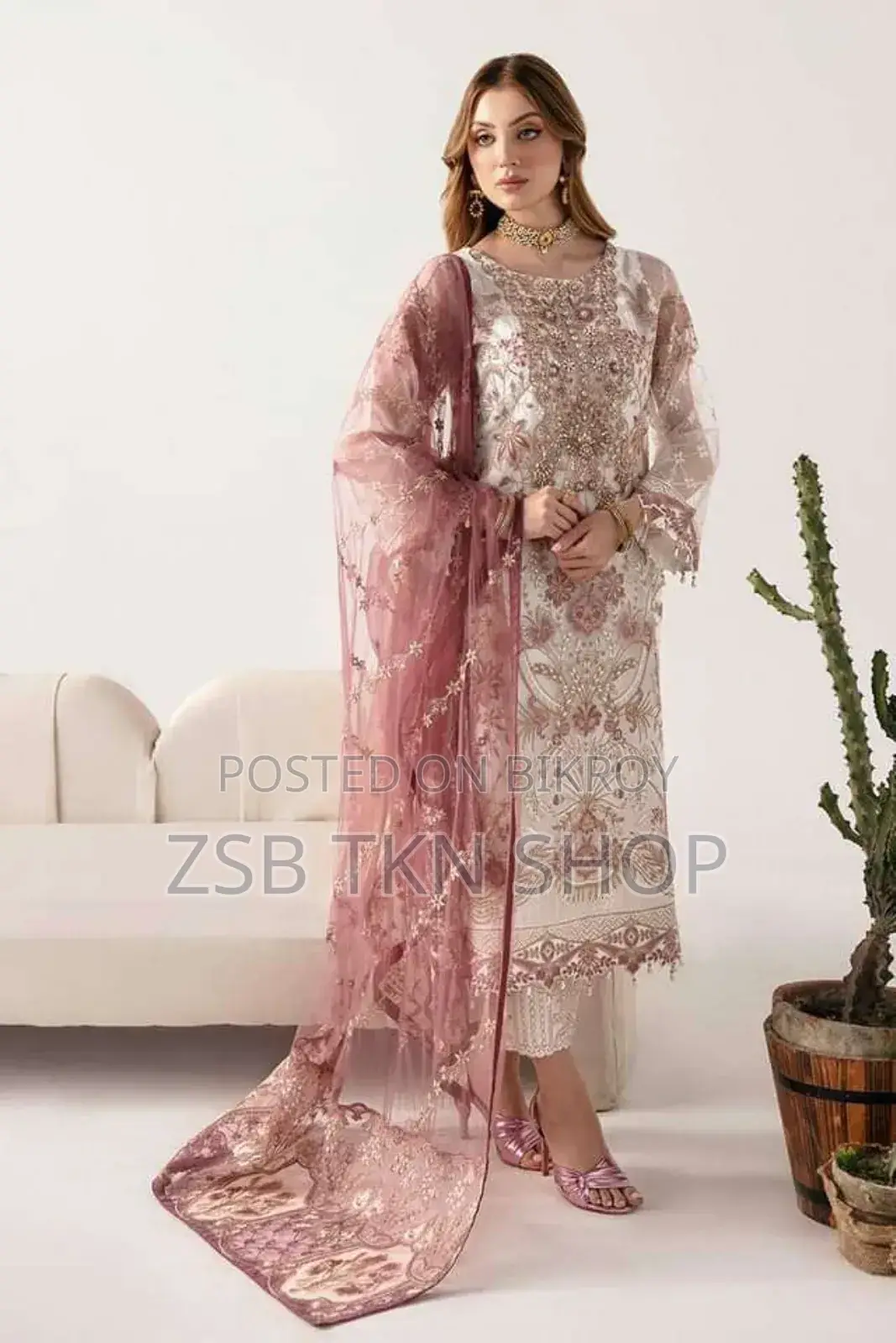 Embroidery Sequence Weightless Georgette Kameez