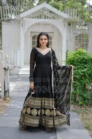 রং বাহার জর্জেট আনারকলি স্যুট