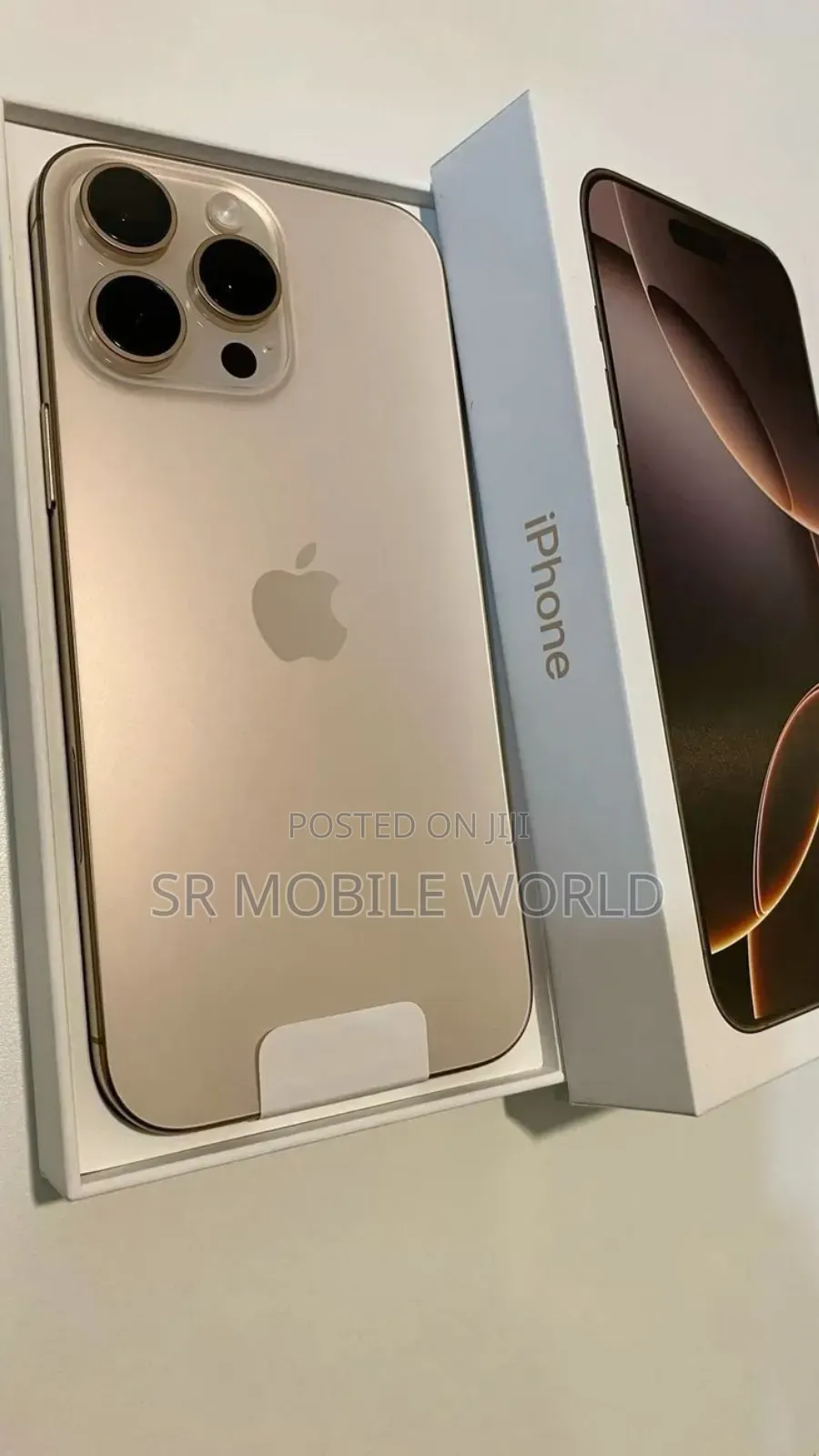 New Apple iPhone 16 Pro Max 256 GB Black