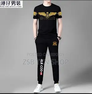 Trendy Mash T-Shirt Trouser Combo