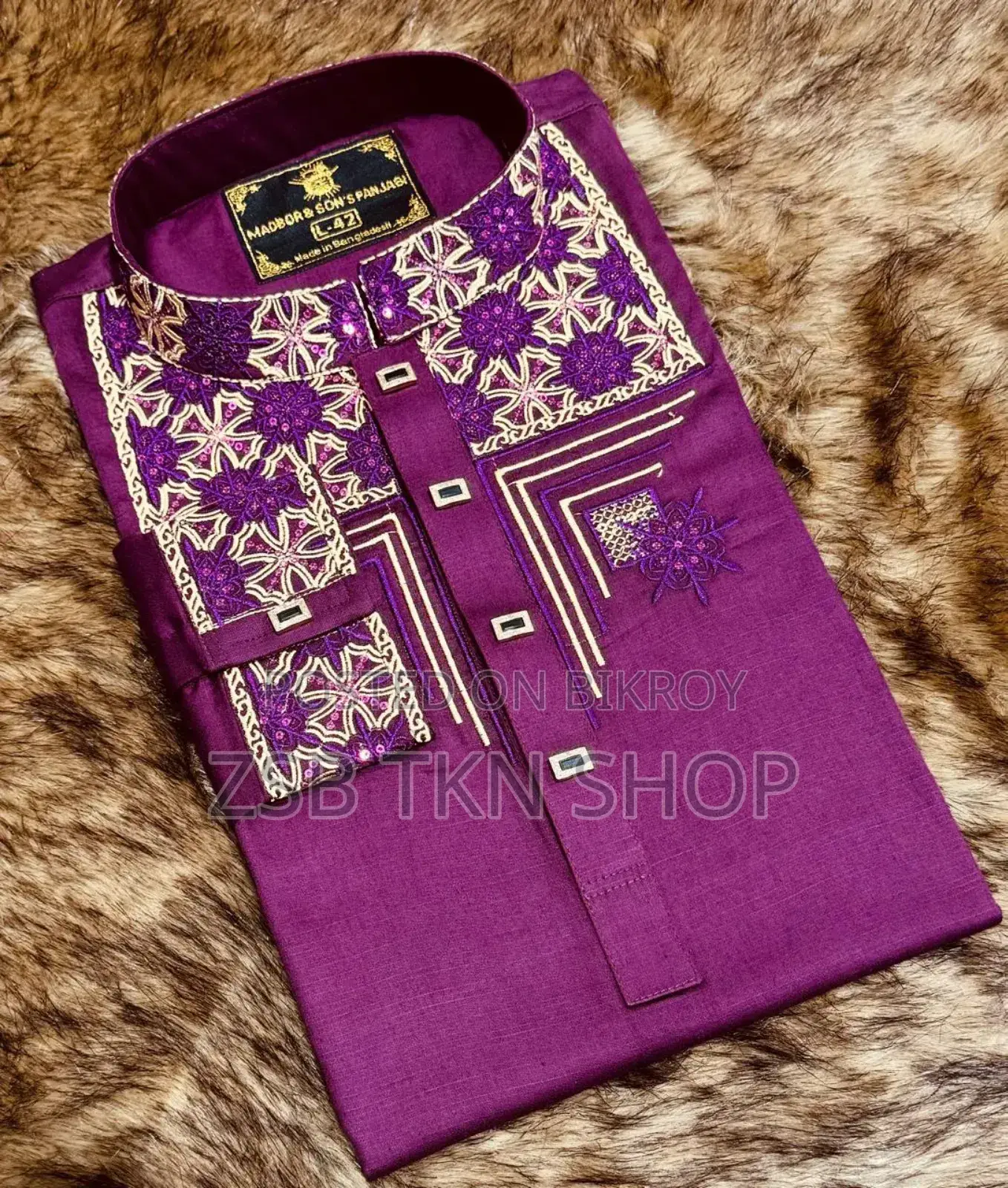 Sutton Slab Cotton Punjabi