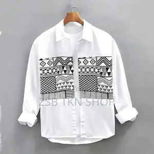 Exclusive Full Sleeve Shirt Stylist Print Shirt Nice Look