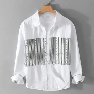 Exclusive Full Sleeve Shirt Stylist Print Shirt Nice Look