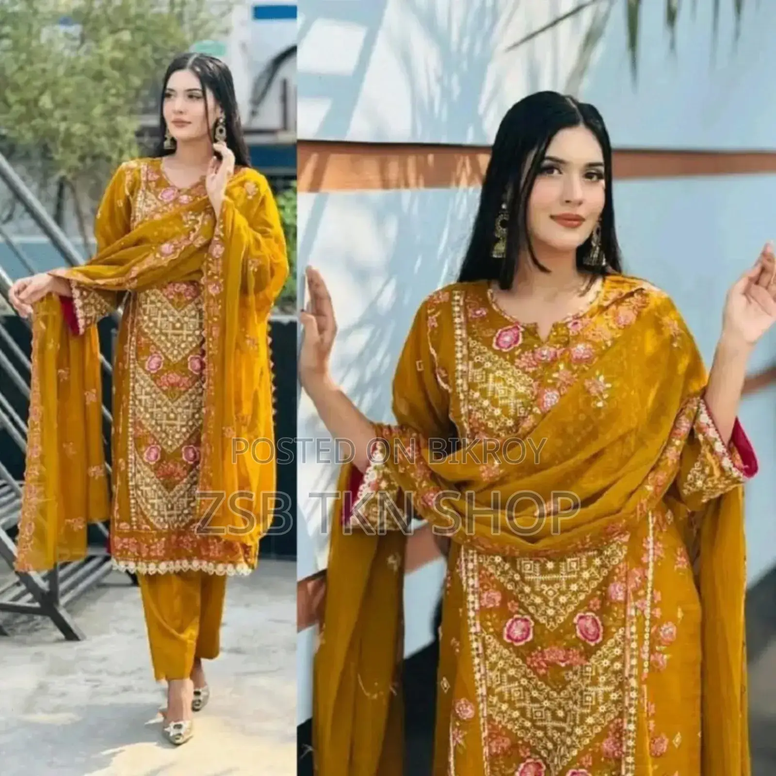 ইন্ডিয়ান ওয়েটলেস জর্জেট কামিজ