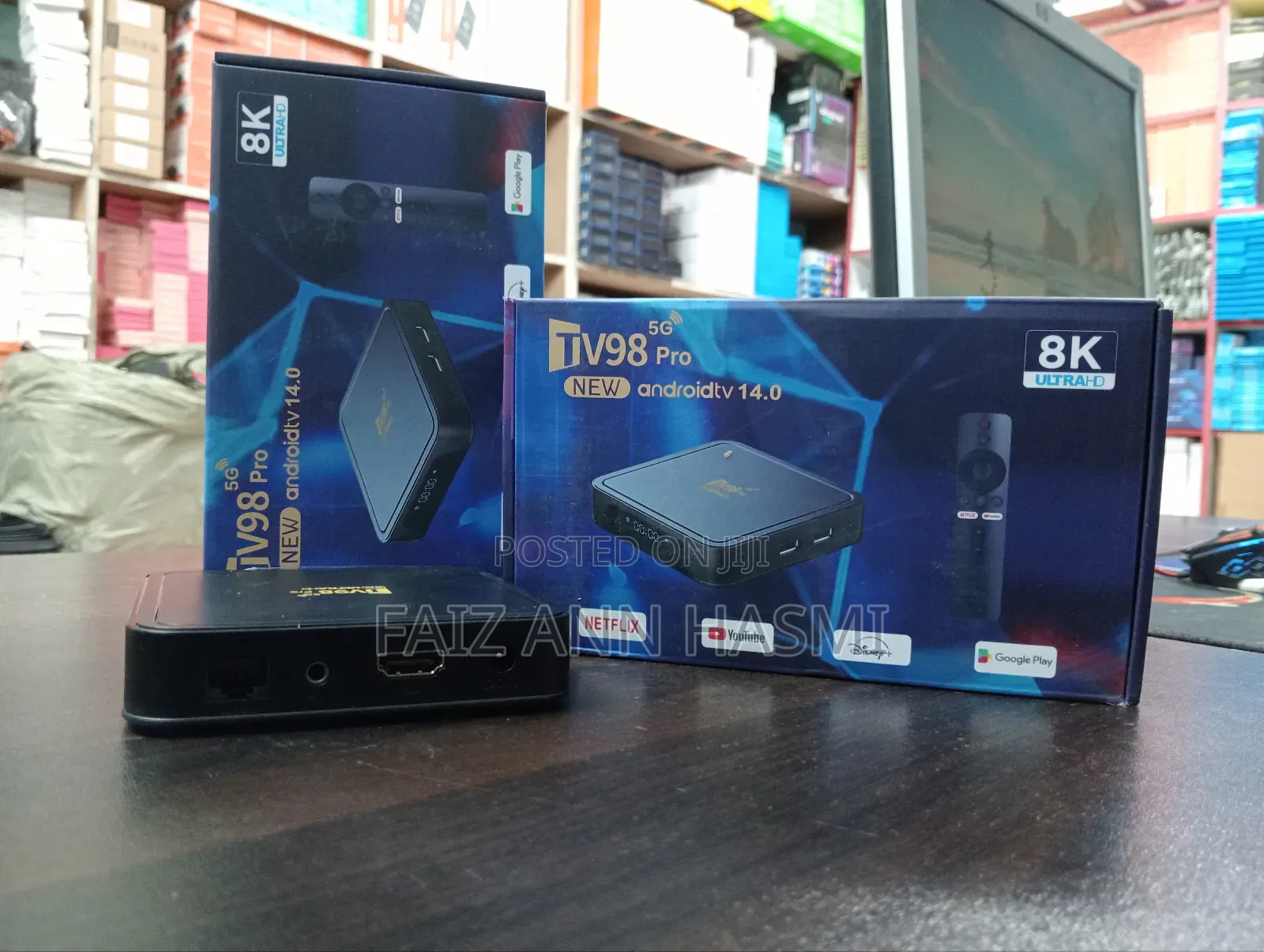 Smart Tv Box Tv98pro With Streaming