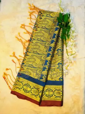 Original Sirajganj Silk Katan Saree Made by Weavers