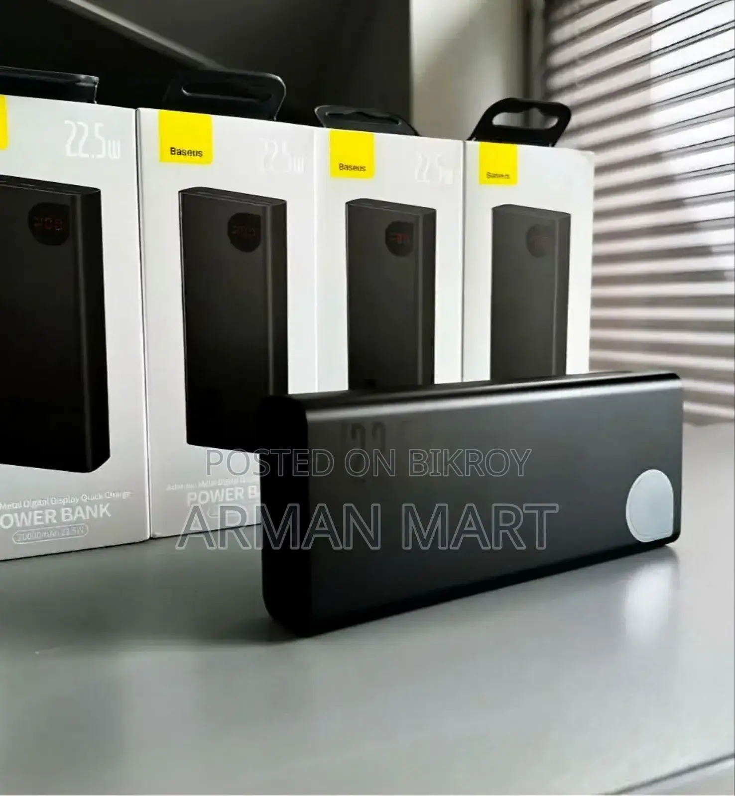 Baseus Adaman Metal Charge Power Bank 22.5w