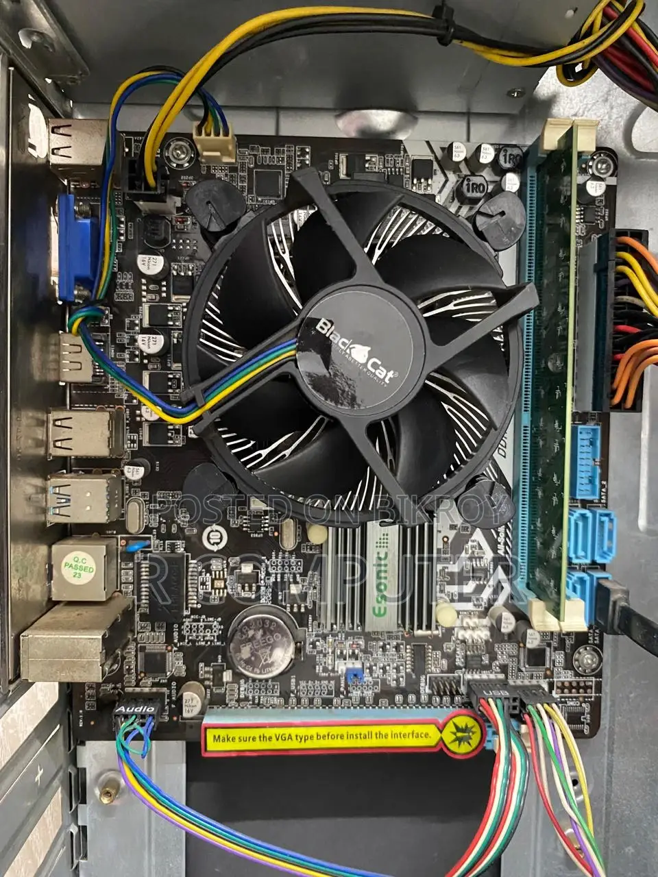 Desktop Computer Gigabyte 4GB Intel Core i3 HDD 500GB
