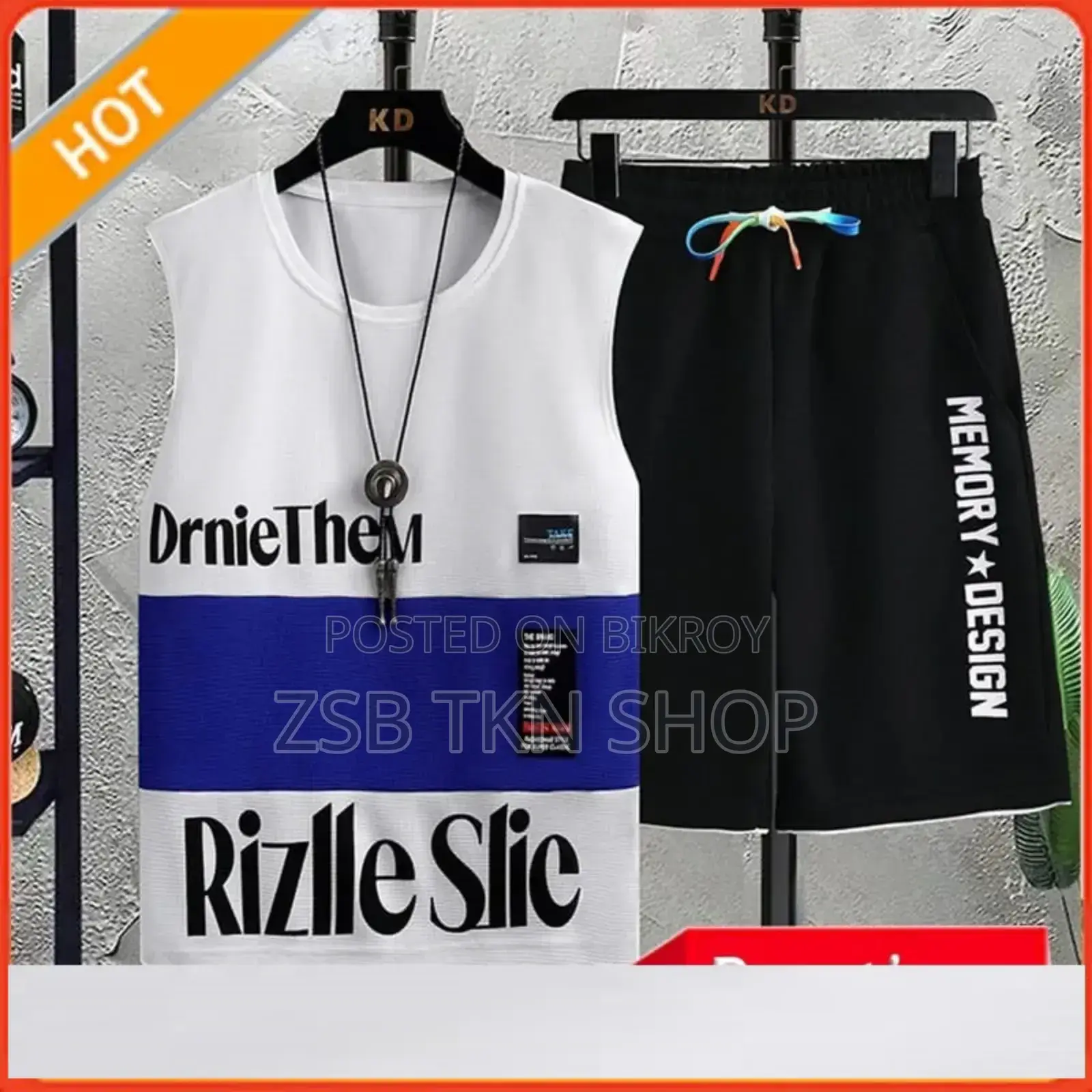 কম্বো টি-শার্ট প্যান্ট, আমরা এর সাথে চেইন প্রদান করি না।