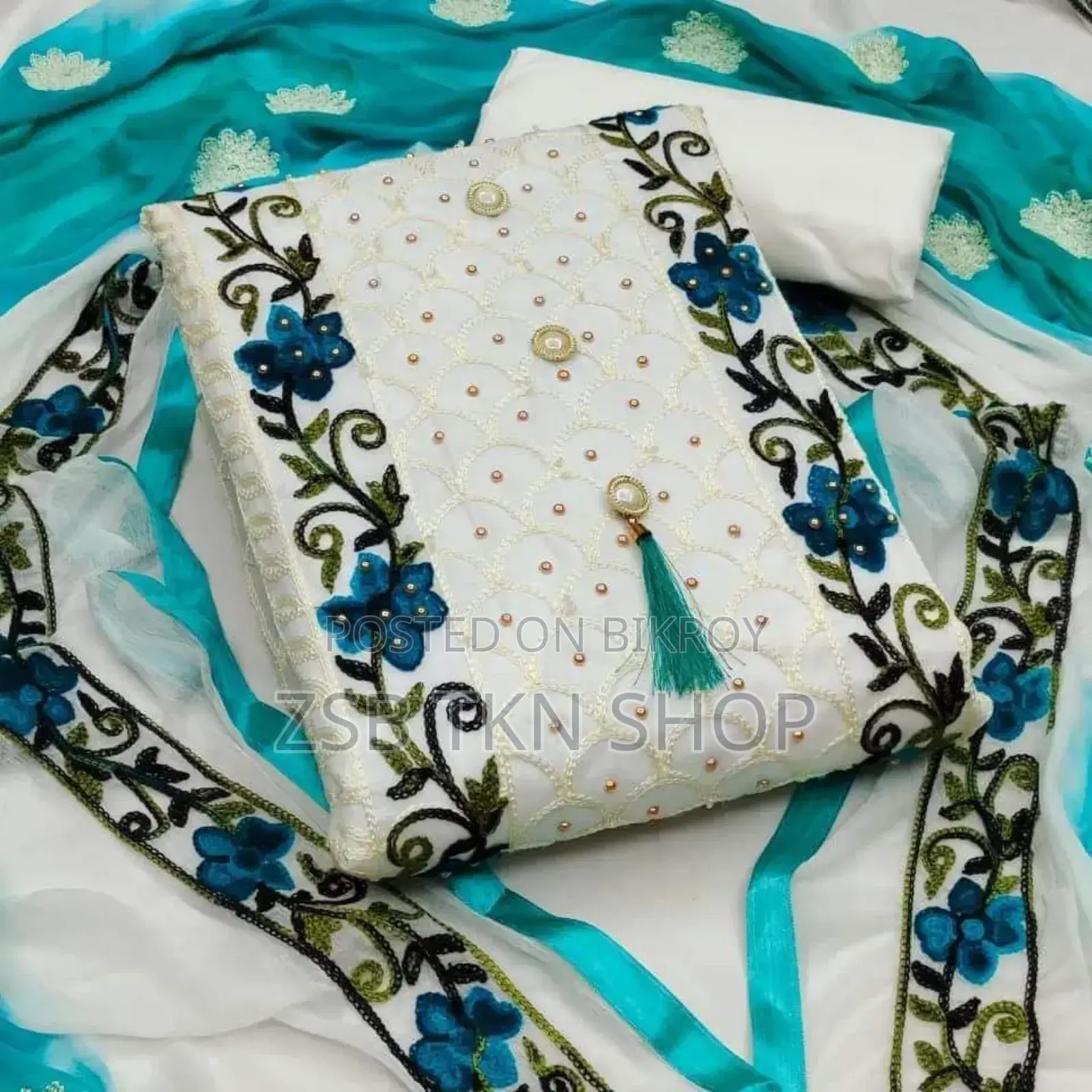 Switch Cotton Chest and Full Body Double Embroidery Work.