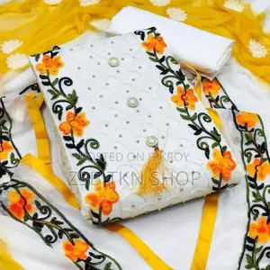 Switch Cotton Chest and Full Body Double Embroidery Work.