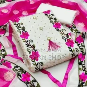 Switch Cotton Chest and Full Body Double Embroidery Work.