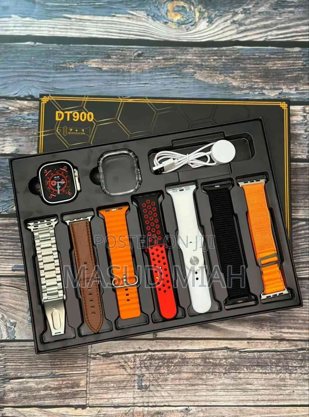 Dt 900 Ultra 9 Smartwatch With Free 7 Straps