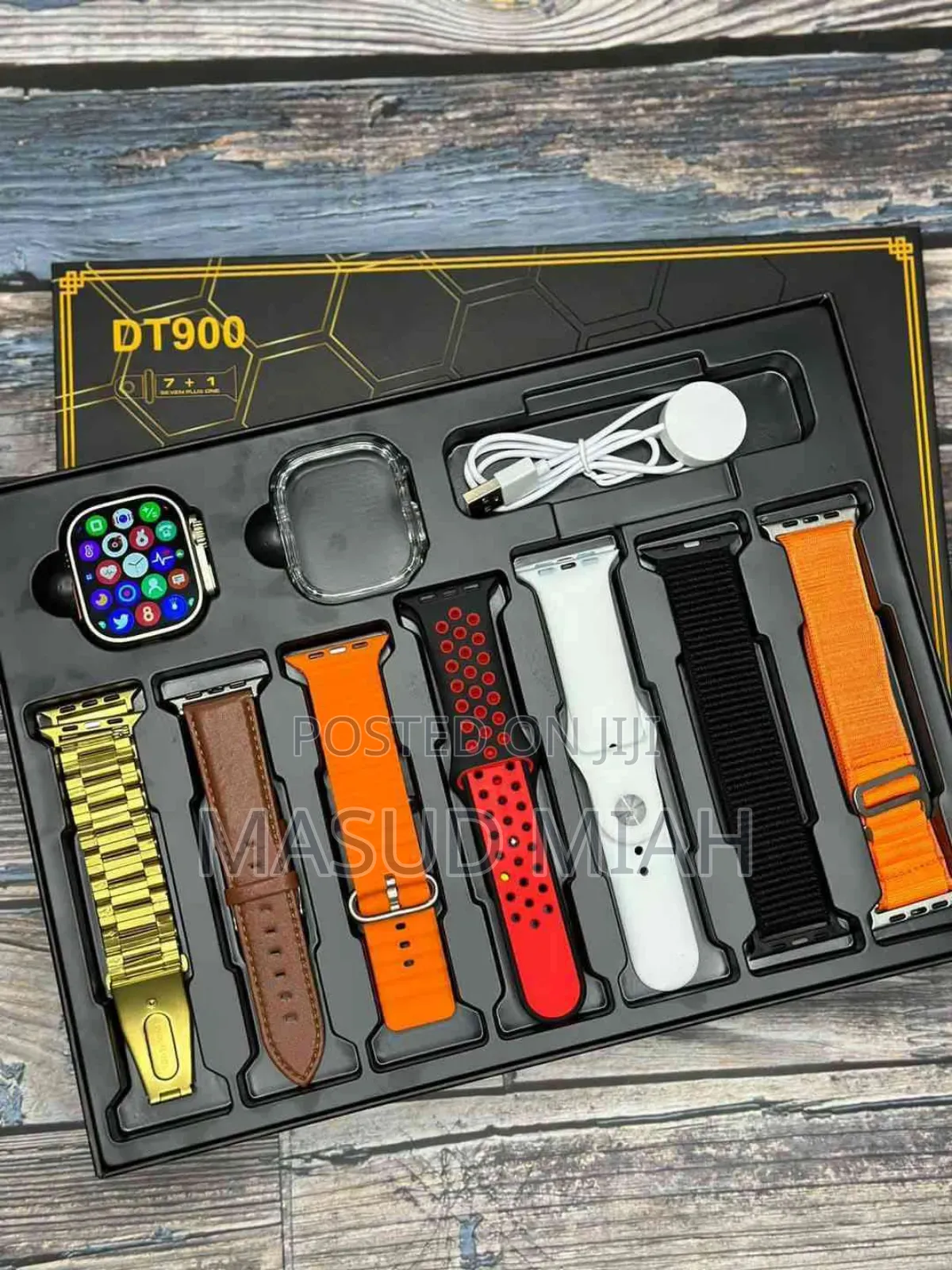 Dt 900 Ultra 9 Smartwatch With Free 7 Straps