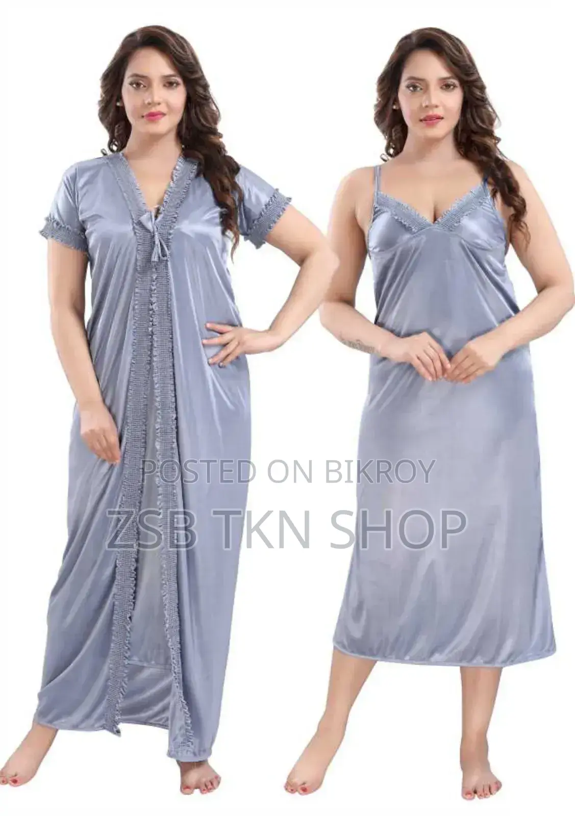 Lace Design 2 Part Night Dress Coll Coll Baby.