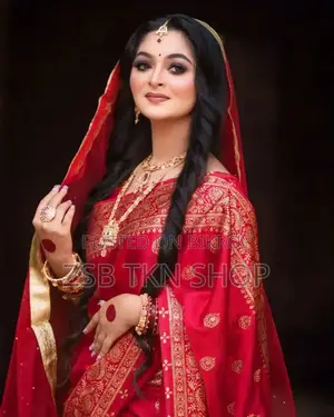 Premium Japanese Silk Saree Matching Blouse Piece.