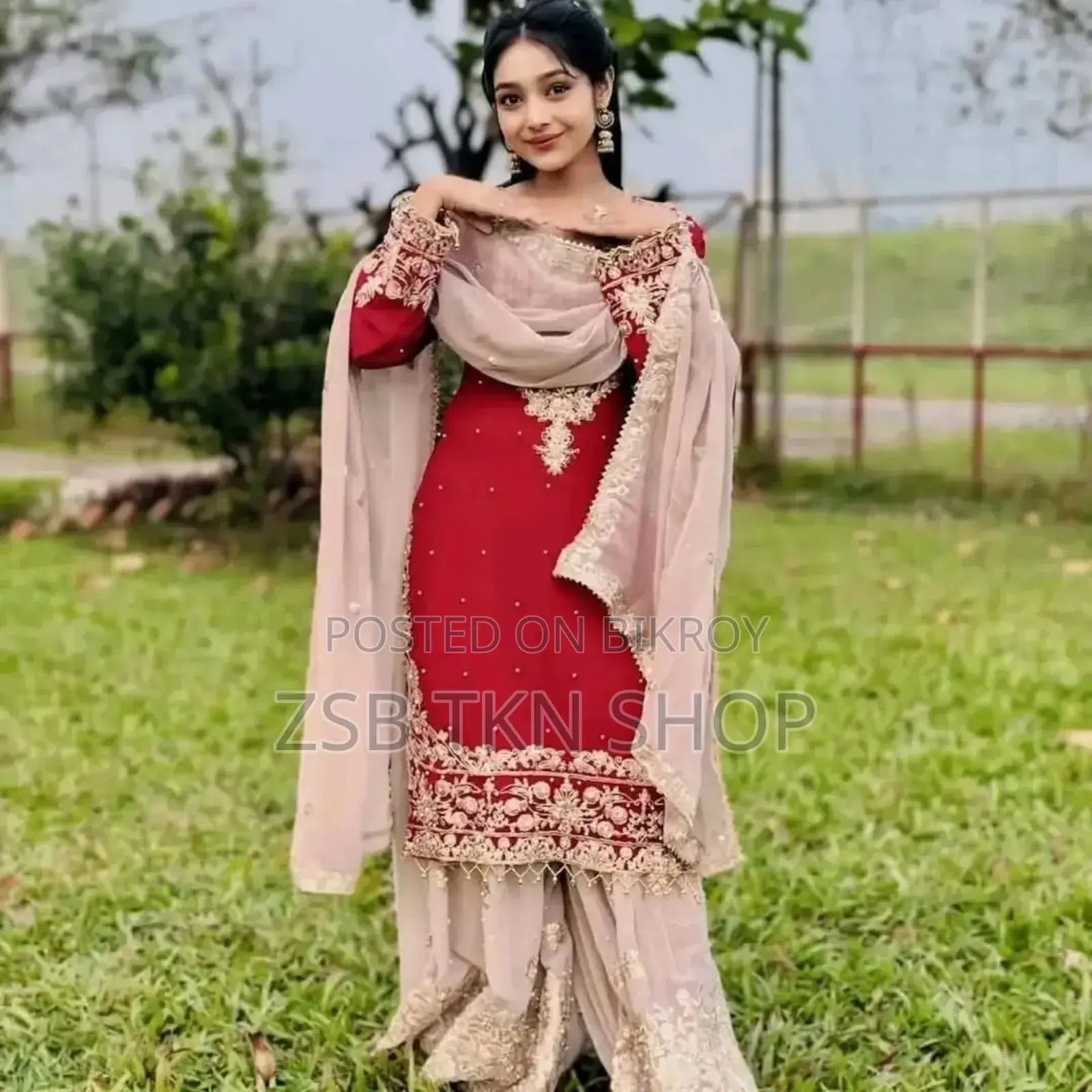 Viral Red Garara Three Piece Hit Collection