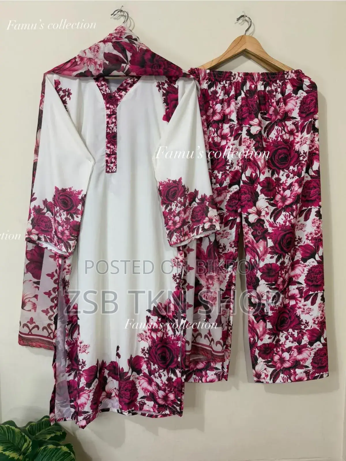 Digital Print Three Piece Set New Update