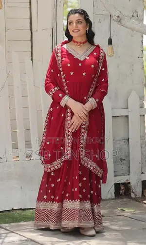 থ্রি পিস পার্টি গাউন নতুন আপডেট কালেকশন