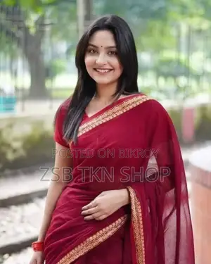 Half Silk Nokshi Pair Sharee New