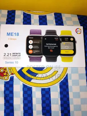 Me 18 Smart Watch 3 Strips 2.21 Infinity Display
