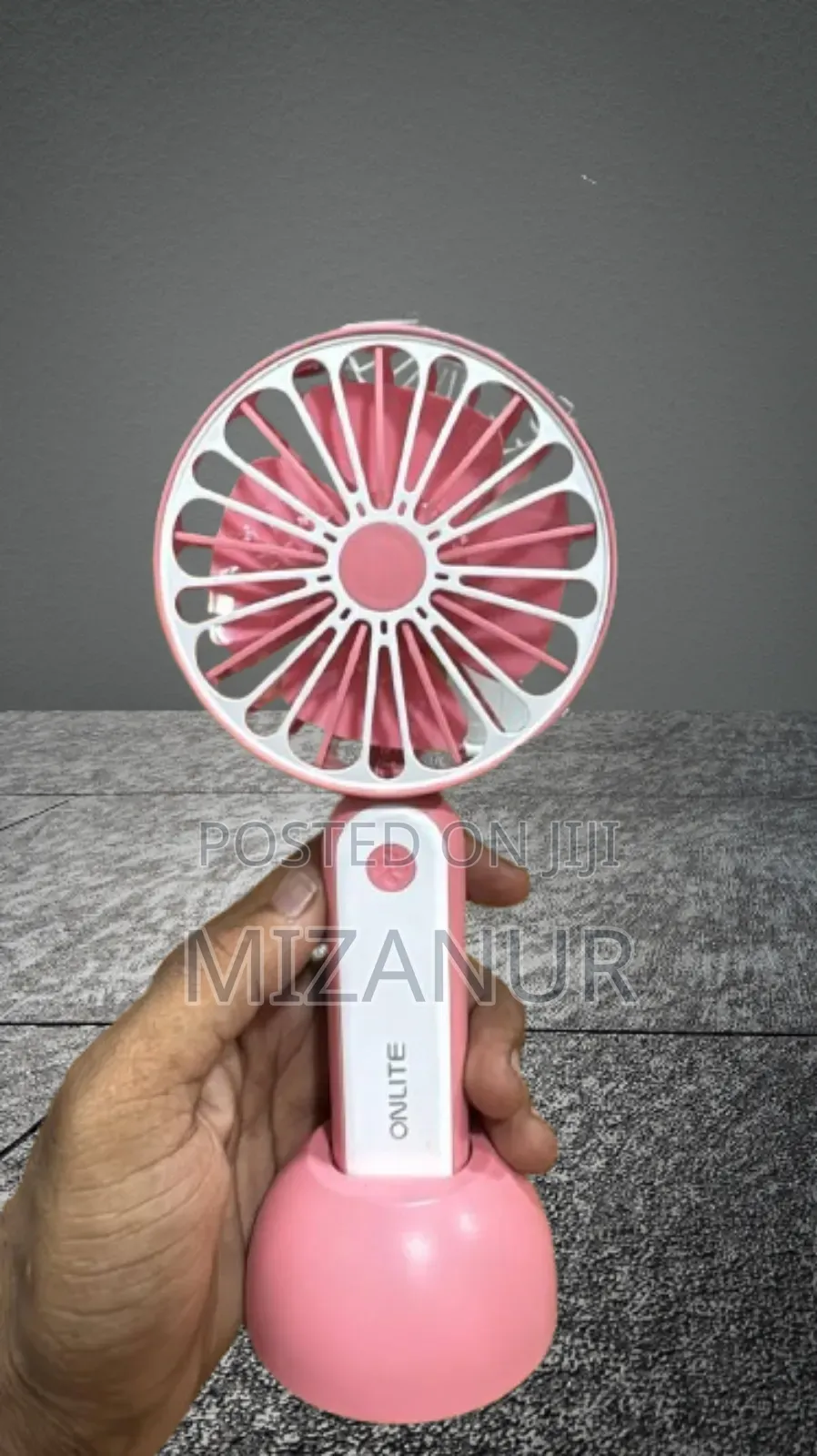 পোর্টেবল রিচার্জেবল মিনি ফ্যান