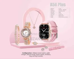 A58 Plus Watch 2.02 Inch Smart Watch With Jewelry for Women