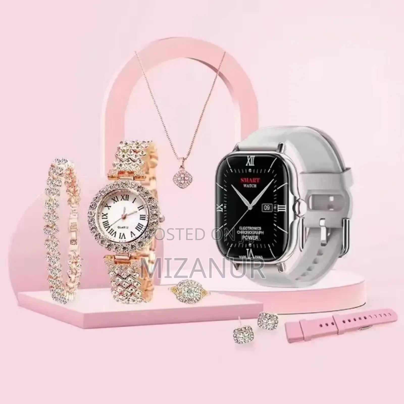 A58 Plus Watch 2.02 Inch Smart Watch With Jewelry for Women