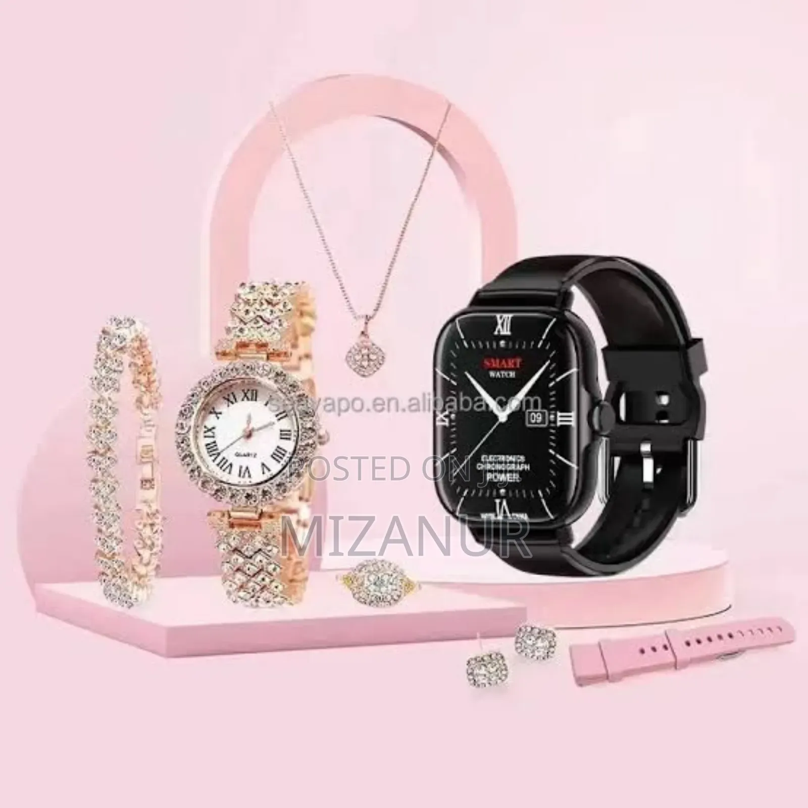 A58 Plus Watch 2.02 Inch Smart Watch With Jewelry for Women