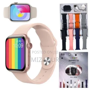 Laxasfit Series-10, Big 2.01 Smart Watch With Free 8 Straps