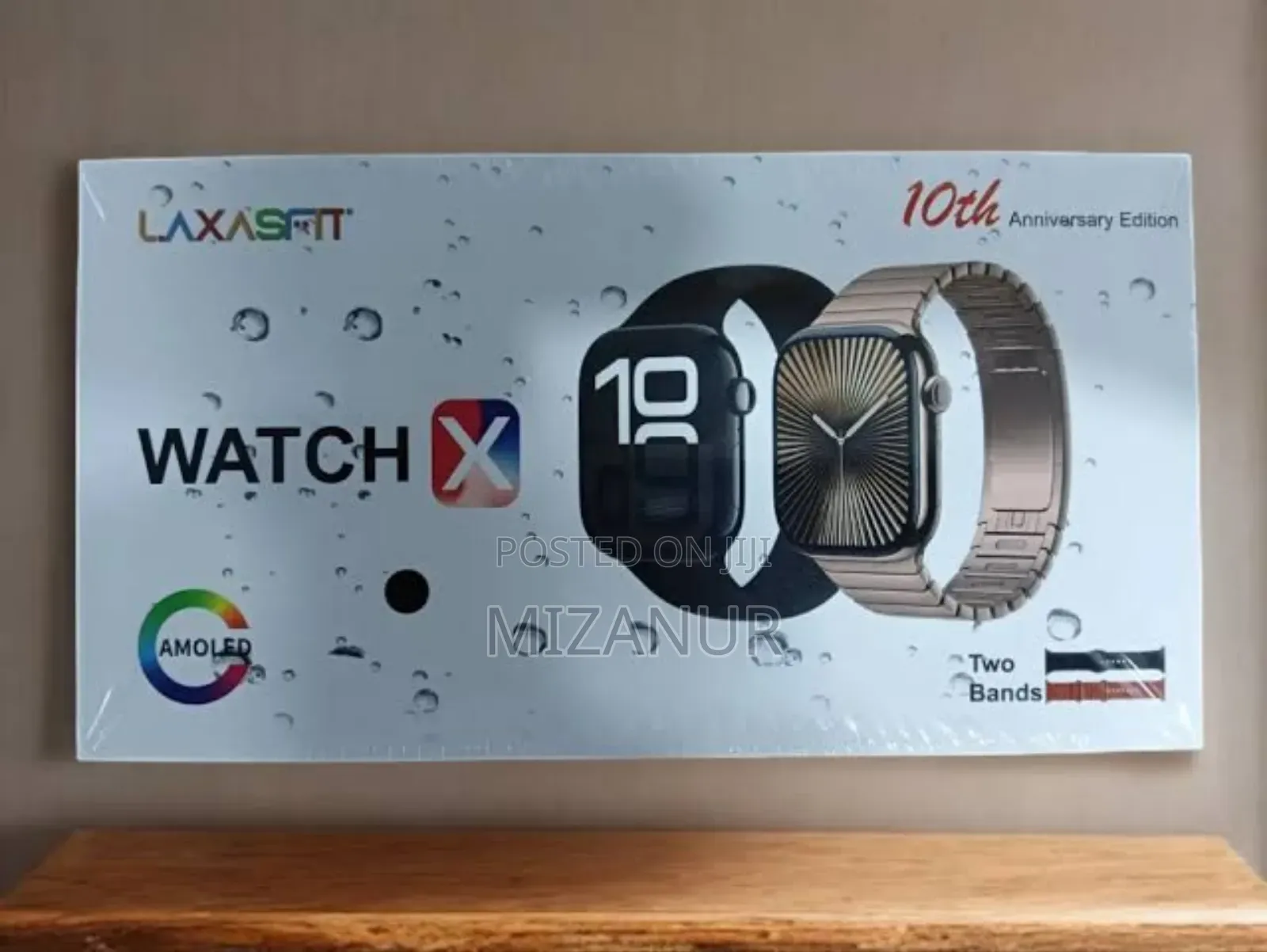 Laxasfit Series-10, Big 2.01 Smart Watch With Free 8 Straps