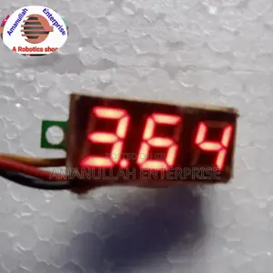 ডিজিটাল ডিসপ্লে সহ DC ভোল্ট মিটার
