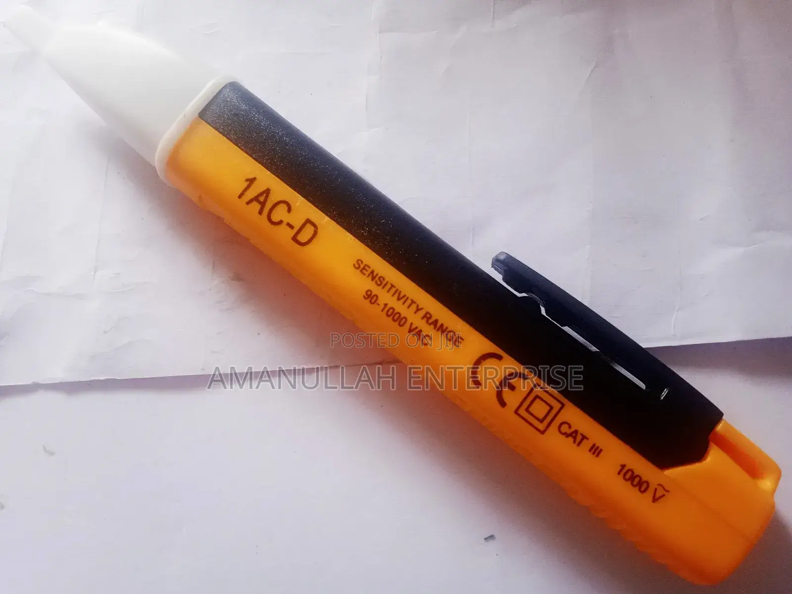 Non-Contact Electric Voltage Detectortester With Led Light.