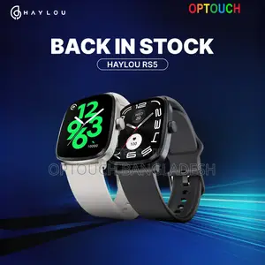 Haylou Rs5 2.01”Amoled Hddisplay Bluetoothcalling Smartwatch