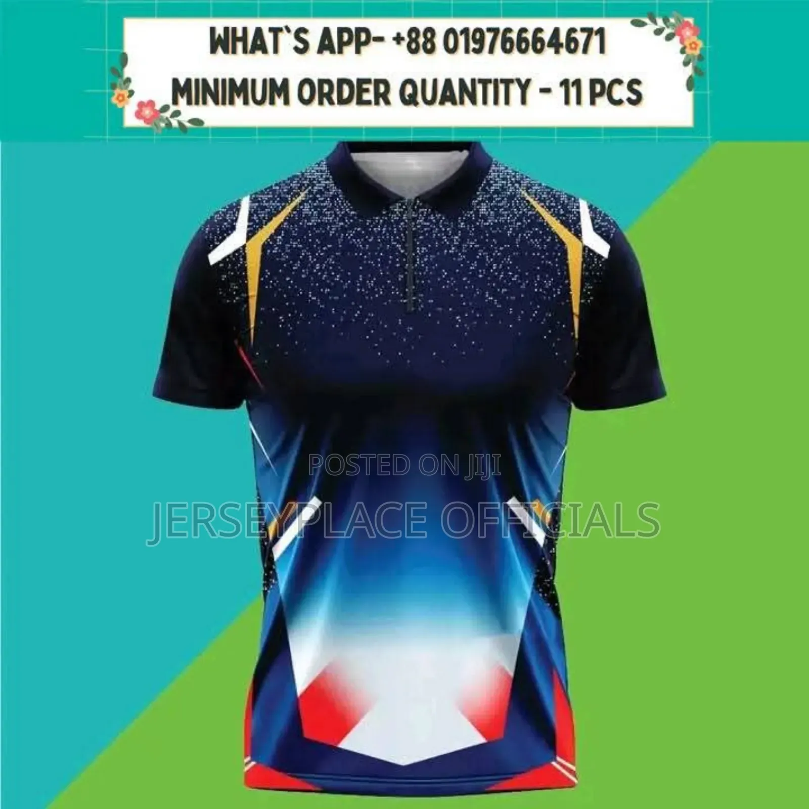 Customized Jersey (Minimum Order 11 PCS)