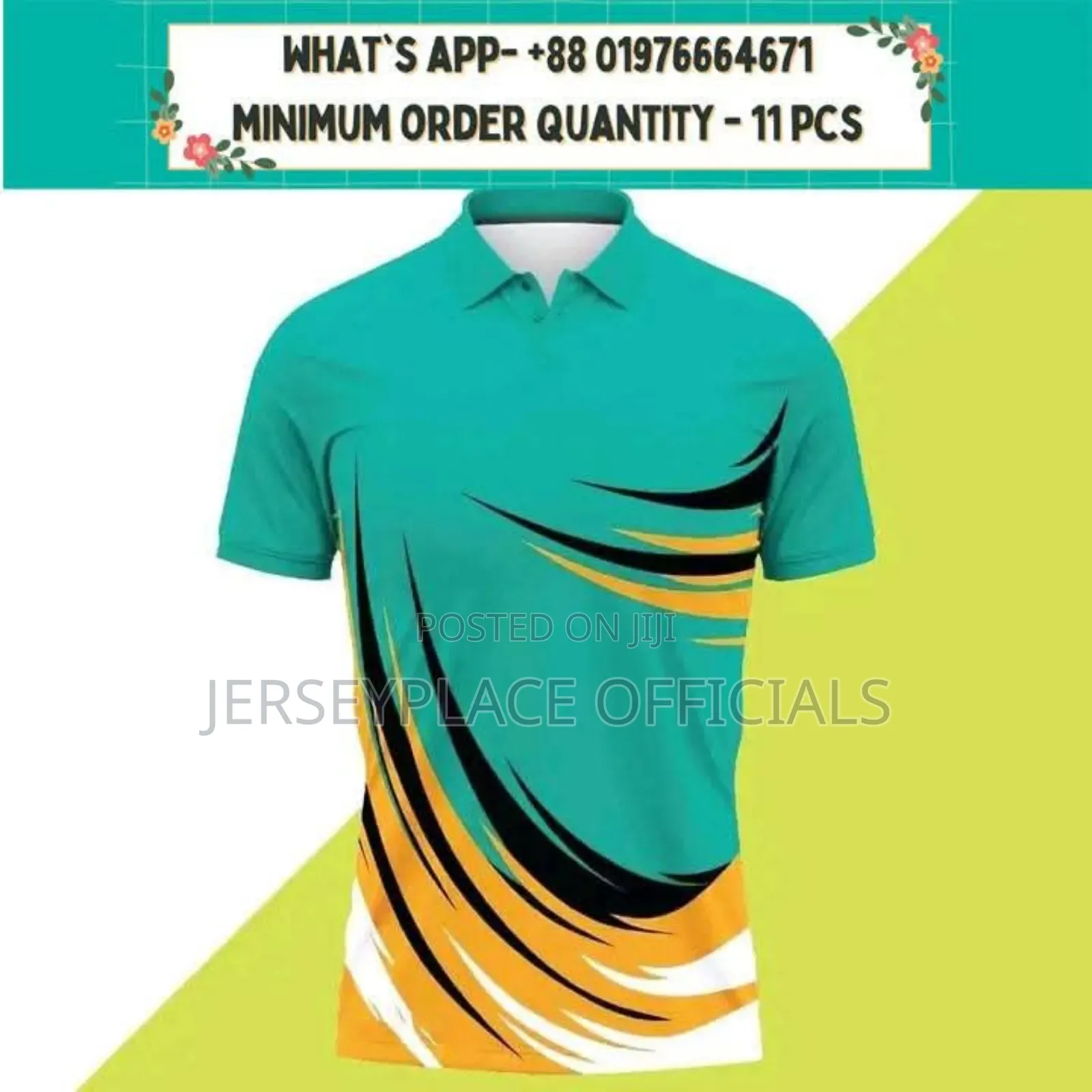 Customized Jersey (Minimum Order 11 PCS)