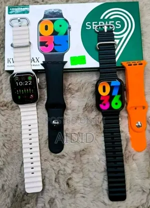 Kw19 Max Smart Watch - 2.5d Curve Display With Double Strap