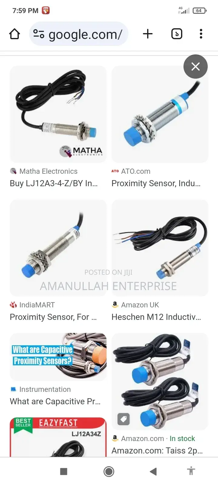 Heschen M18 ক্যাপাসিটিভ প্রক্সিমিটি সেন্সর সুইচ।