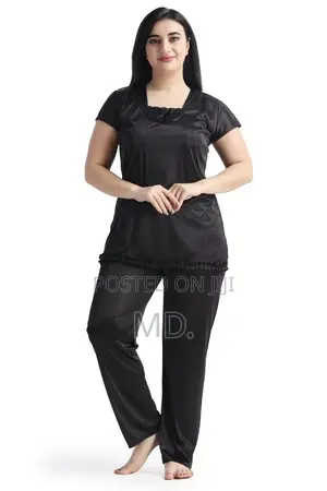 4 Part SilkSatin Night Dress for Women