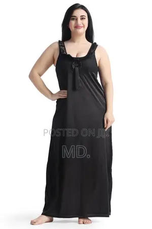4 Part SilkSatin Night Dress for Women