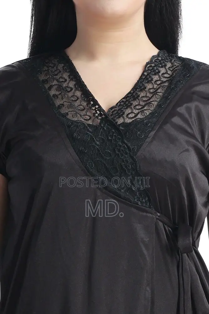 4 Part SilkSatin Night Dress for Women