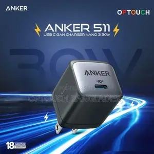 Anker 511 USB-C GaN Charger Nano 3 30W