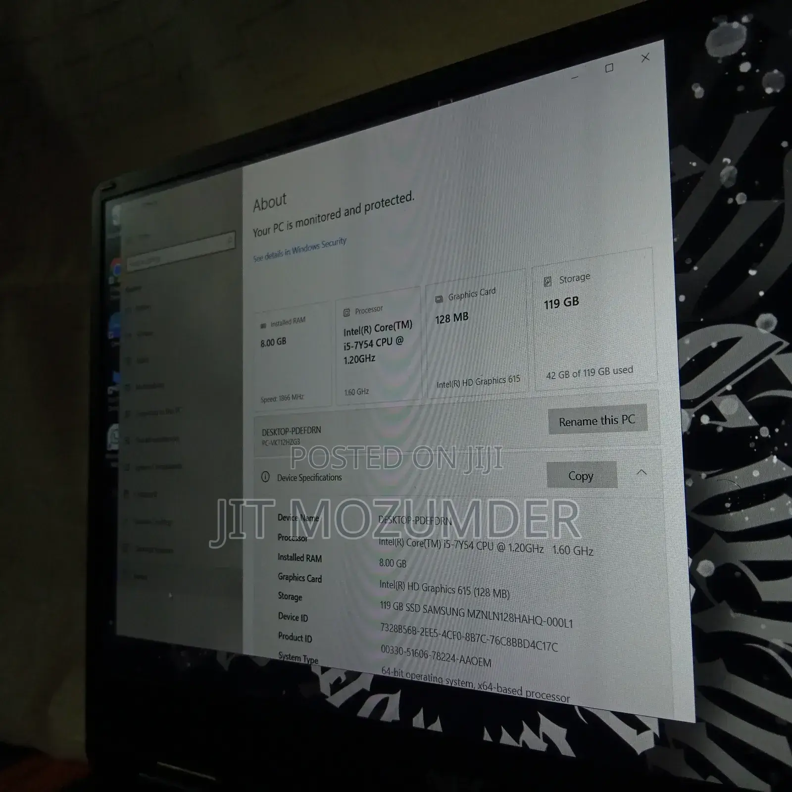 Laptop NEC N22G 8GB Intel Core i5 SSD 128GB