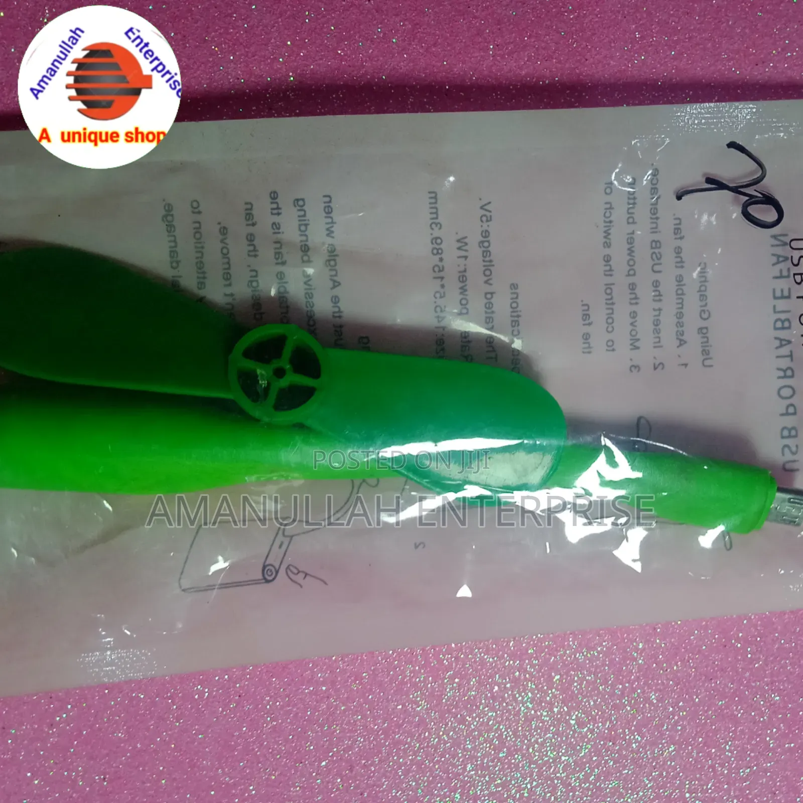 পোর্টেবল টাইপ বি ওটিজি ফ্যান।