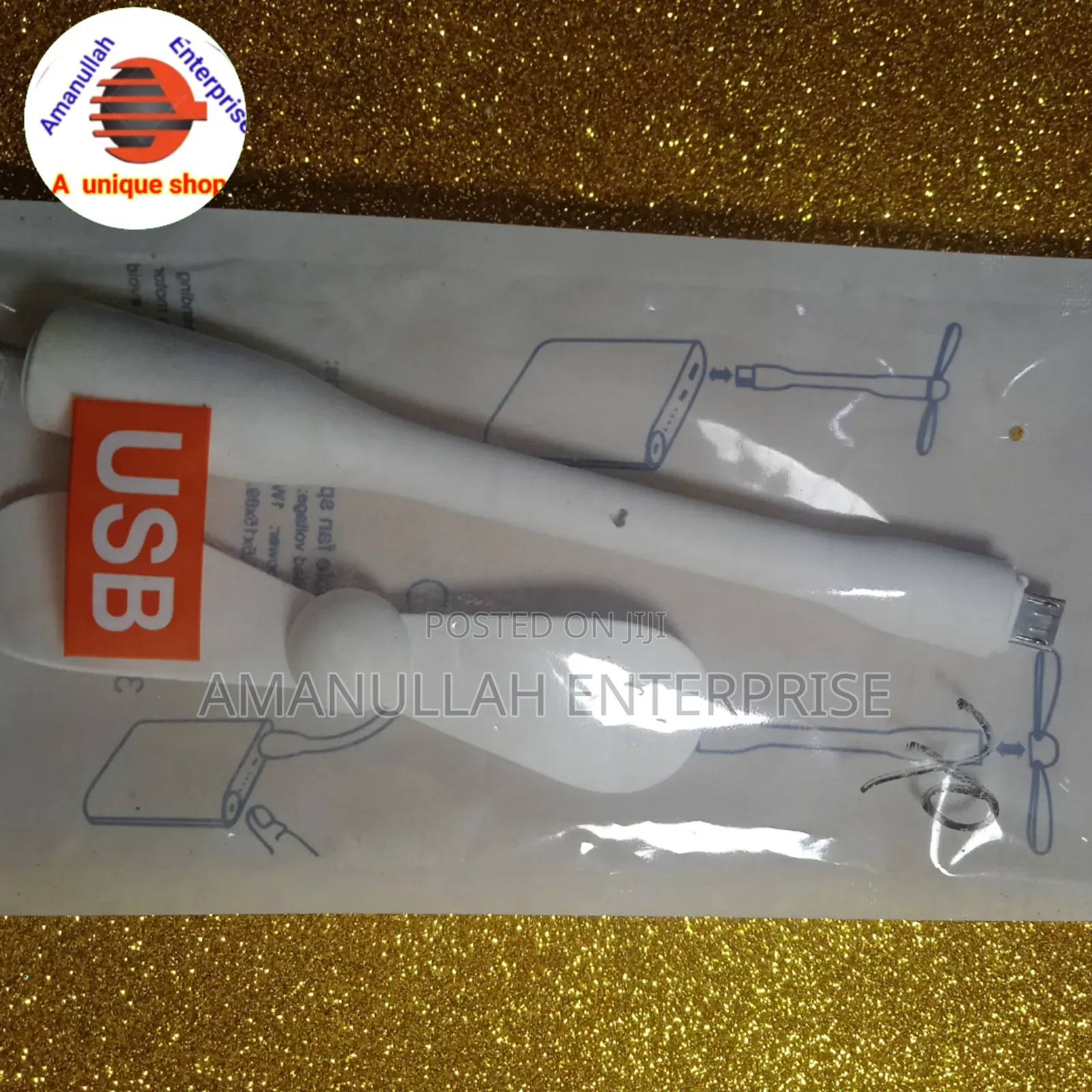 পোর্টেবল টাইপ বি ওটিজি ফ্যান।