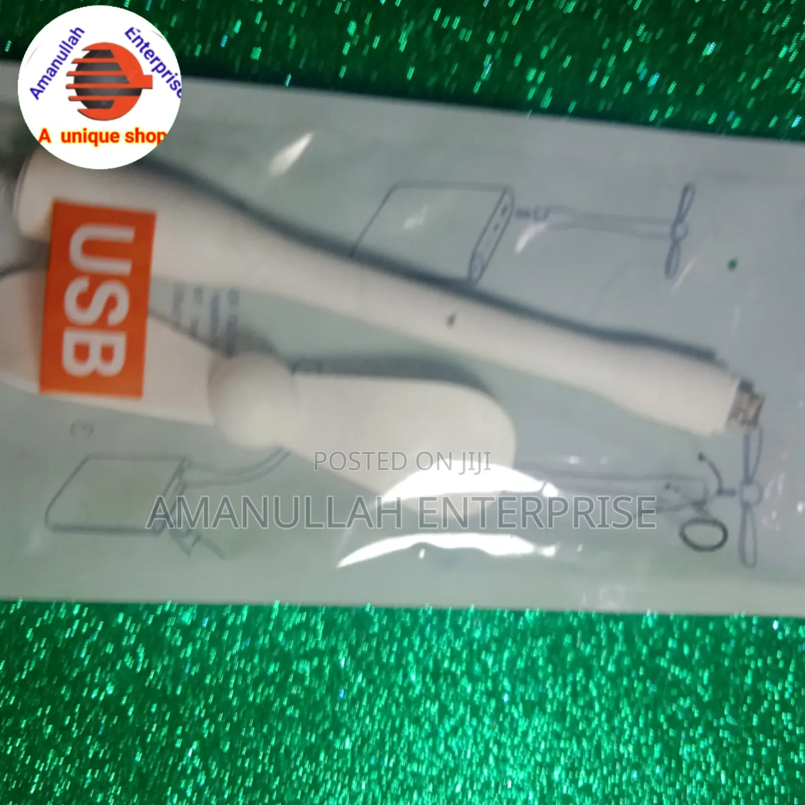 পোর্টেবল টাইপ বি ওটিজি ফ্যান।